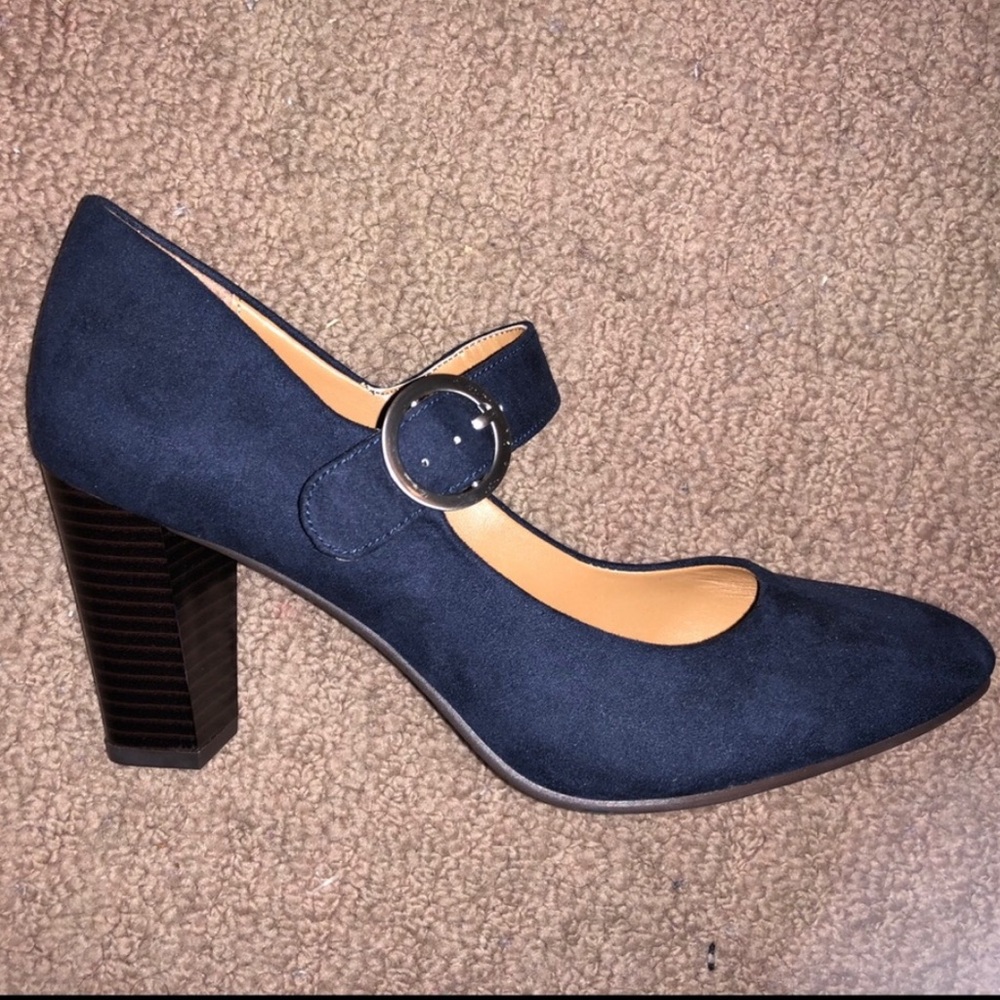 Suede Heels